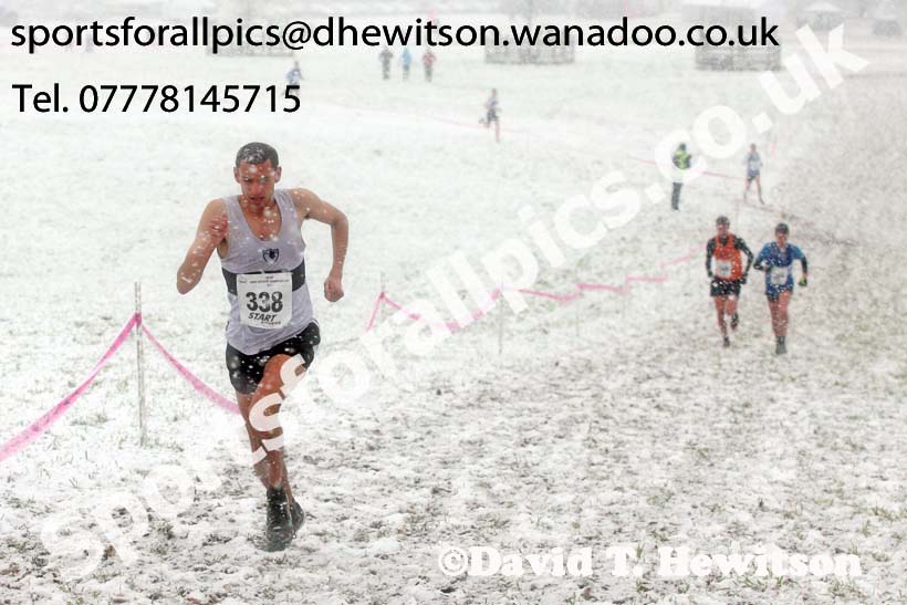 Senior mens North Eastern Cross Country, Sedgefield, County Durham. Photo: David T. Hewitson/Sports for All Pics